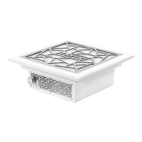 Momo J-404 Built-In Cassette Nail Dust Collector White - complete device isolated on a white background