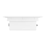 Momo J-404 Built-In Cassette Nail Dust Collector White - dust collection bag on a white background