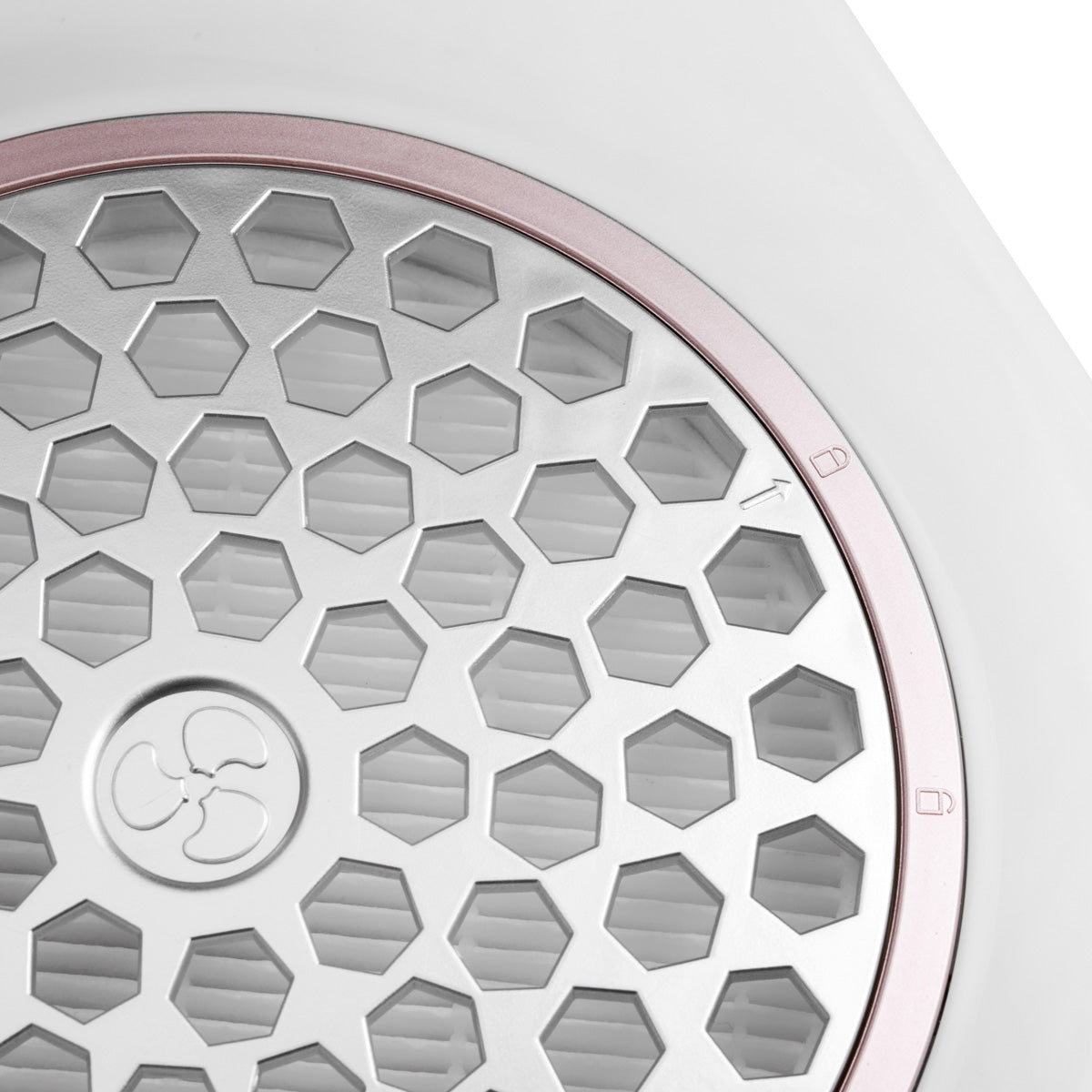 Momo J007 Cassette Nail Dust Collector - close-up showing treatment handpieces and device components