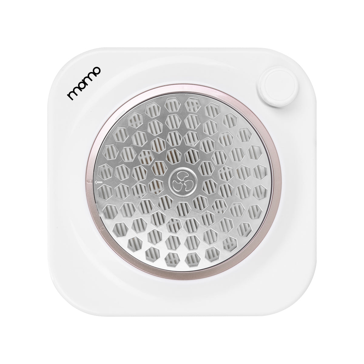 Momo J007 Cassette Nail Dust Collector - device housing and functional components shown on a white background