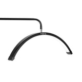 Curved LED head of the Momo MX6 black salon treatment lamp
