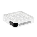Momo P10 Pro Professional Nail Dust Collector White - main unit with included components on a white background
