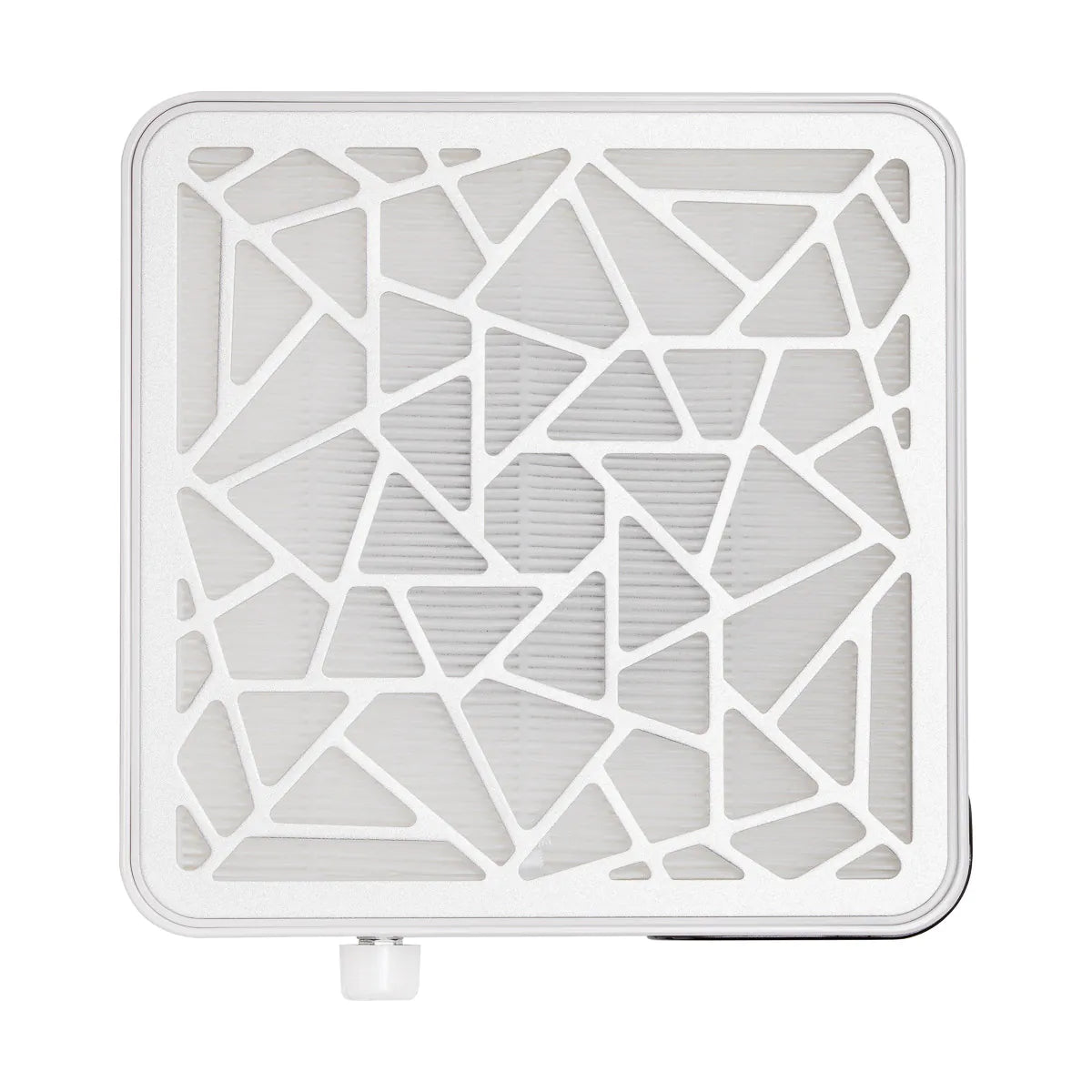 Momo P10 Pro Professional Nail Dust Collector White - device housing and functional components shown on a white background