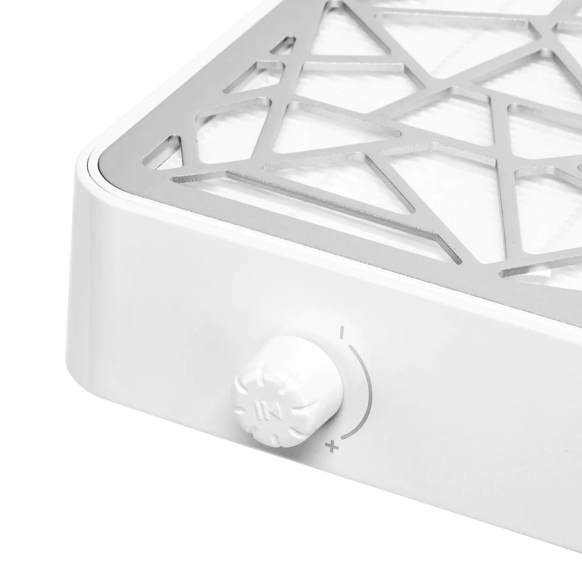 Momo P10 Pro Professional Nail Dust Collector White - device housing and functional components shown on a white background