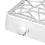 Momo P10 Pro Professional Nail Dust Collector White - device housing and functional components shown on a white background