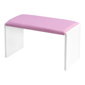 Momo Professional Manicure Hand Rest Pink - isolated on a white background