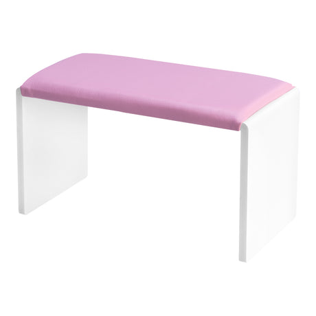 Momo Professional Manicure Hand Rest Pink - isolated on a white background