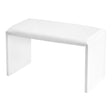 Momo Professional Manicure Hand Rest White - isolated on a white background