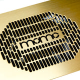 Momo S-41 Built-In Nail Dust Collector Gold - close-up showing controls and working components