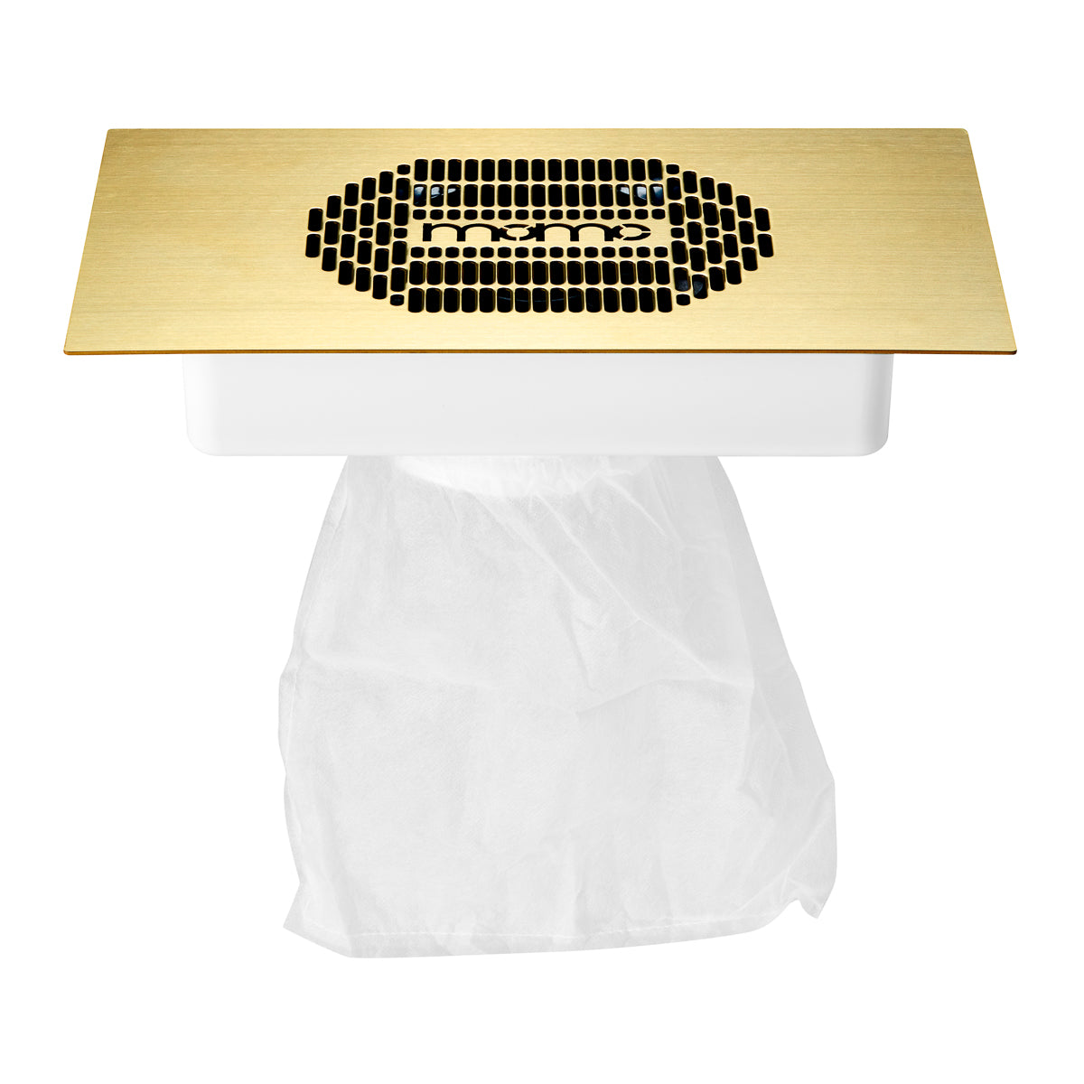 Momo S-41 Built-In Nail Dust Collector Gold - device housing and functional components shown on a white background