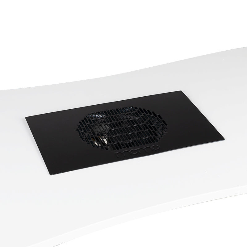 Momo S41 Nail Dust Collector Black - device housing and functional components shown on a white background