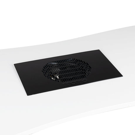 Momo S41 Nail Dust Collector Black - device housing and functional components shown on a white background