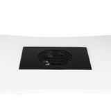 Momo S41 Nail Dust Collector Black - device housing and functional components shown on a white background
