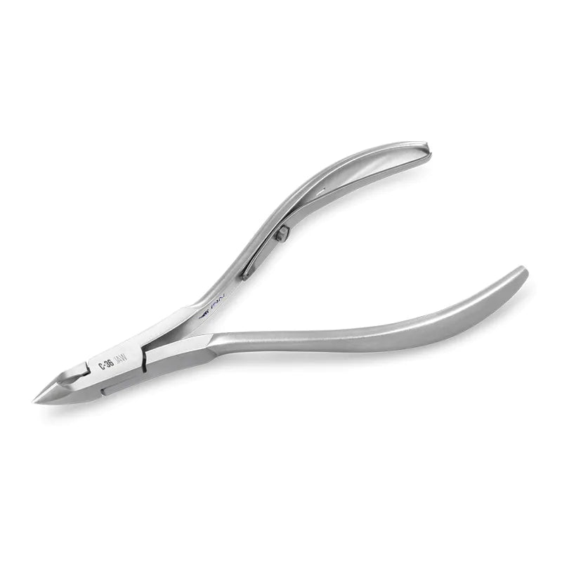 Nghia C-36 stainless-steel cuticle nippers with 6 mm jaw
