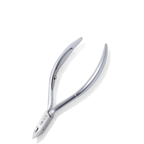 Nghia Export Cuticle Nippers C-08 Jaw 12 - stainless-steel nippers with the cutting jaws visible on a white background