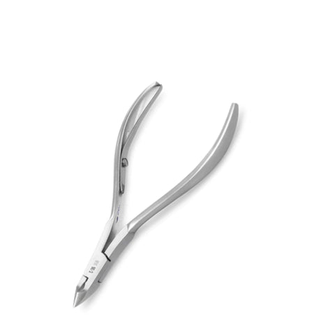 Nghia Export Cuticle Nippers C-36 Jaw 12 - stainless-steel nippers with the cutting jaws visible on a white background
