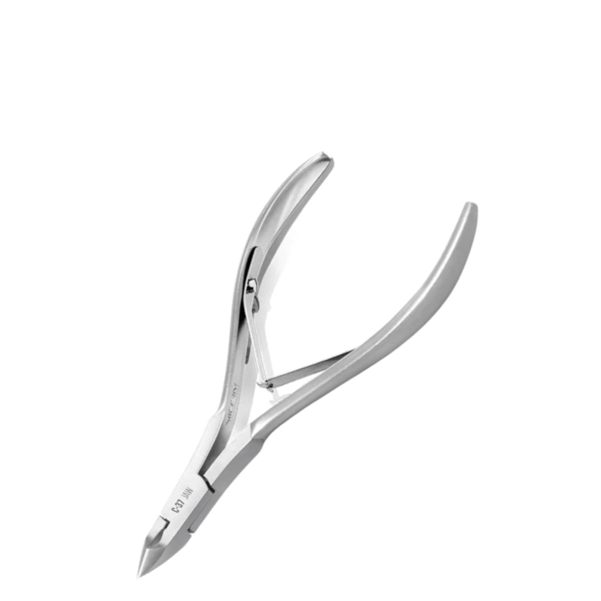 Nghia Export Cuticle Nippers C-37 Jaw 14 - stainless-steel nippers with the cutting jaws visible on a white background