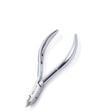 Nghia Export Cuticle Nippers N-03 Full Jaw - stainless-steel nippers with the cutting jaws visible on a white background