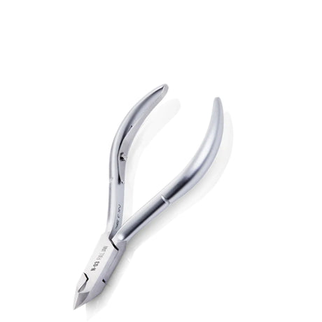 Nghia Export Cuticle Nippers N-03 Full Jaw - stainless-steel nippers with the cutting jaws visible on a white background
