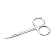 Nghia Export ES-01 Cuticle Scissors - arranged with the included components on a white background