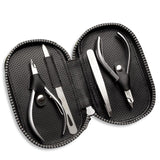 Nghia Export MD-33 Manicure Toolbox - stainless-steel nippers with the cutting jaws visible on a white background