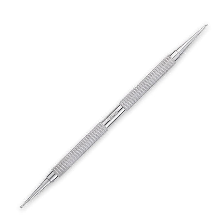 Nghia Export NA-01 Double-Ended Nail Art Dotting Tool 1.2/1.5mm - stainless-steel cuticle pusher with the working tip visible on a white background