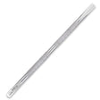 Nghia Export P-02 Stainless-Steel Cuticle Pusher - stainless-steel cuticle pusher with the working tip visible on a white background