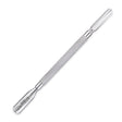 Nghia Export P-04 Stainless-Steel Cuticle Pusher - stainless-steel cuticle pusher with the working tip visible on a white background