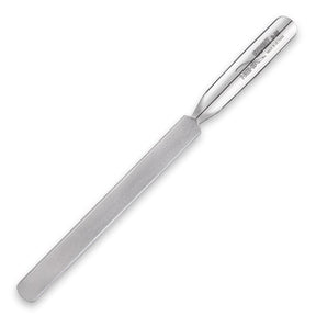 Nghia Export P-06 Stainless-Steel Cuticle Pusher - stainless-steel cuticle pusher with the working tip visible on a white background