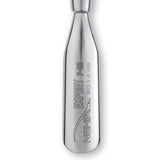 Nghia Export P-08 Stainless-Steel Cuticle Pusher - stainless-steel cuticle pusher with the working tip visible on a white background
