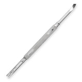 Nghia Export P-09 Stainless-Steel Cuticle Pusher - stainless-steel cuticle pusher with the working tip visible on a white background