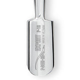 Nghia Export P-10 Stainless-Steel Cuticle Pusher - stainless-steel cuticle pusher with the working tip visible on a white background