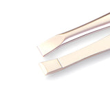 Nghia Export T-08 Tweezers - close-up of the tweezer arms and precision tips on a white background