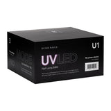 Ocho Nails 8 UV/LED Nail Lamp 84W Black - device housing and functional components shown on a white background