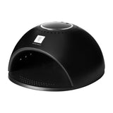 Ocho Nails 8 UV/LED Nail Lamp 84W Black - device housing and functional components shown on a white background