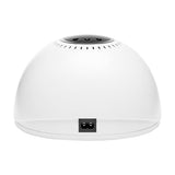 Ocho Nails 8 UV/LED Nail Lamp 84W White - main unit with included components on a white background