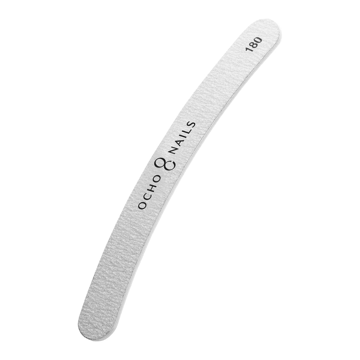 Ocho Nails Banana Nail File 100/180 10 pcs - isolated on a white background
