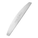 Ocho Nails Half-Moon Metal Core File + Polishers Grit 240 10pcs - isolated on a white background