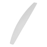 Ocho Nails Half-Moon Metal Nail File Replacement Sheets 180 Grit - 10 Pack - isolated on a white background
