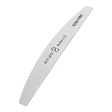 Ocho Nails Half-Moon Slim Nail File 100/180 10pcs - isolated on a white background
