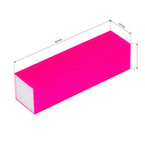 Ocho Nails Nail Block Buffer Pink Grit 320 10pcs - isolated on a white background