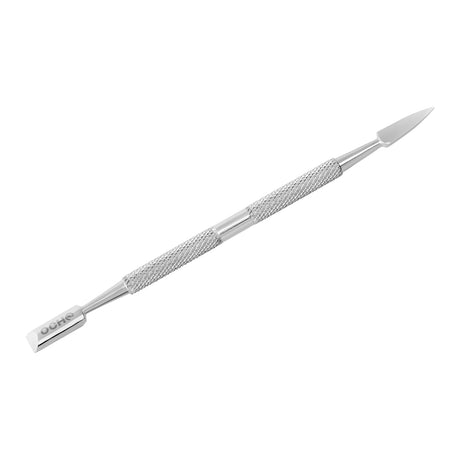 Ocho Pro 102 Cuticle Pusher Professional Manicure & Pedicure Tool - stainless-steel cuticle pusher with the working tip visible on a white background