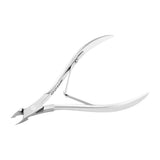 Ocho Pro Cuticle Nippers 03 Hand Polished Jaw 3.5mm - stainless-steel nippers with the cutting jaws visible on a white background