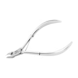 Ocho Pro Cuticle Nippers 05 Hand Polished Jaw 3.5mm - stainless-steel nippers with the cutting jaws visible on a white background