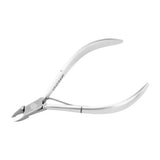 Ocho Pro Cuticle Nippers 05 Hand Polished Jaw 3.5mm - stainless-steel nippers with the cutting jaws visible on a white background