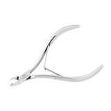 Ocho Pro Cuticle Nippers 06 Hand Polished Jaw 4mm - stainless-steel nippers with the cutting jaws visible on a white background