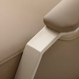 Omega Hairdressing Backwash Unit Marina Beige - close-up of the upholstery and construction details
