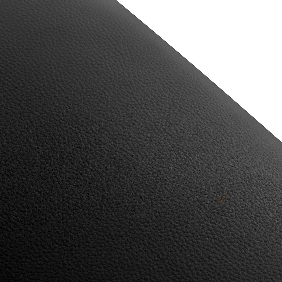 Omega Hairdressing Chair Astra Plus Black - close-up of the upholstery and construction details