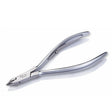 Omi Pro-Line CB-101 Cuticle Nippers 12/4mm Jaw - Box Joint - stainless-steel nippers with the cutting jaws visible on a white background
