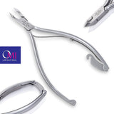 Omi Pro-Line CB-102 Cuticle Nippers 12/4mm Jaw - Box Joint - dimensions and measurements shown